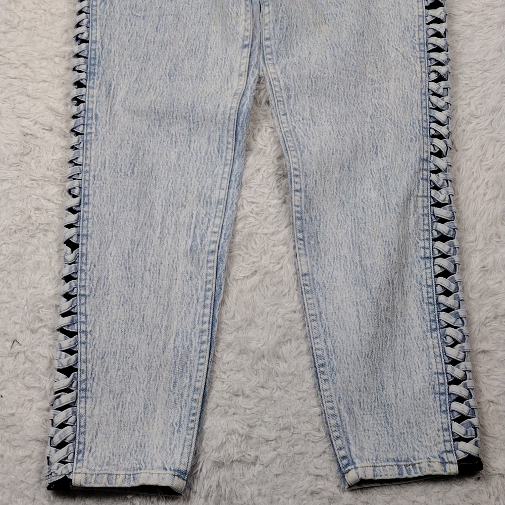 Wear Your Body Daily Jeans 80's Five Pocket High Rise Stonewash Tapered Leg Jean - Picture 4 of 15